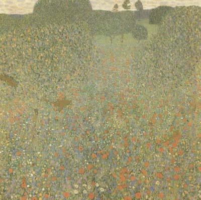 Gustav Klimt Poppy Field (mk20) France oil painting art
